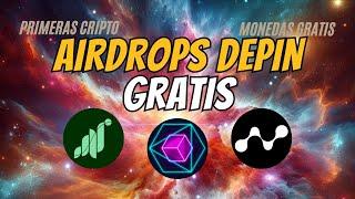 RÁPIDO! Los airdrops DePIN inminentes que puedes minar GRATIS de forma PASIVA