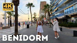 Walk in Benidorm 2023 | Walking Tour 4k