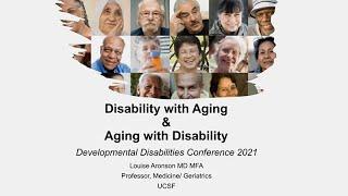 Disability with Aging & Aging with Disability