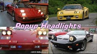 Tribute to Pop Up Headlights: (Part 1 of 2)