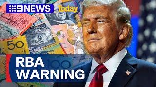 Experts warn Donald Trump's win could have major impacts on Australian economy | 9 News Australia