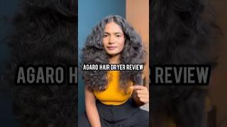 Quick 1879/- Agaro Hair Dryer Review | Curly to Straight Hair | nayalooks