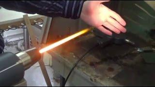 Плазменая горелка - Горыныч и получение наноалмазов из спирта