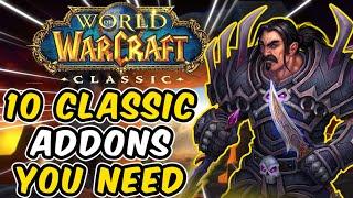 Your BEST Addons For WoW Classic Era & Season of Discovery For New & Returning Players 2024