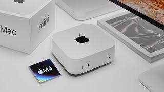 NEW Mac Mini M4 // Unboxing & Size Comparison!