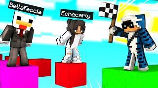 BELLAFACCIA vs ECHECARLY NEL PARKOUR - MINECRAFT ITA