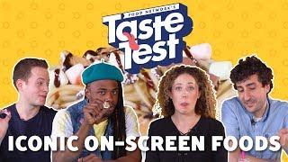 Tasting Iconic Foods from Movies and TV Shows TASTE TEST! | Taste Test | Food Network