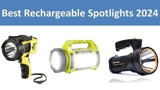 Top 5 Best Rechargeable Spotlights in 2024