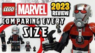 LEGO Ant-Man Figure (76256) - 2023 Set Review & Size Comparison