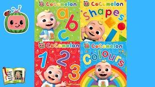 CoComelon Learning Compilation | 4 read aloud books, nursery rhymes and kids songs