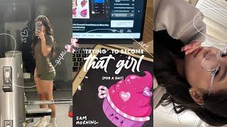 VLOG: [trying] to become THAT GIRL  for a day! | 5AM morning, gym, reading etc