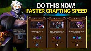 INCREASE YOUR CRAFTING SPEED WITH THIS - Increase Your Gold Per Hour!