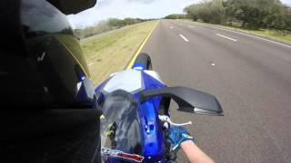 2015 Yamaha R1 Long Highway Wheelie