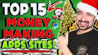 Make Money FAST For Christmas 2021! - TOP 15 APPS & SITES To Earn Money Online!