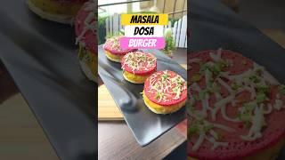 #shorts Masala Dosa Burger #easyrecipes #ashortaday