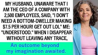 My husband, not knowing I'm a CEO, said, 'Low wage workers, get out lol ' The result