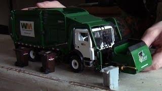 Custom First Gear 1:34 Scale Model Garbage Trucks