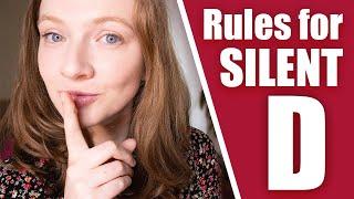 When is the Letter 'd' Silent in English? / Words and Rules for Silent Letter D