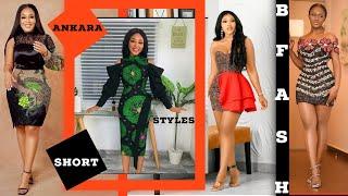 2025 SuperClassy Ankara Short Dresses || African Fashion Design ||Beautiful Ankara Styles For Women