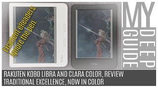 Rakuten Kobo Color E-Readers: Libra and Clara Color, Kaleido 3 Reader Devices Review