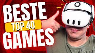 Die 40 BESTEN GAMES für META QUEST 3(S)