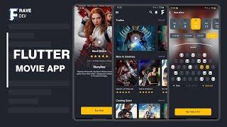FLUTTER UI - CREATE MOVIE APP WITH FLUTTER