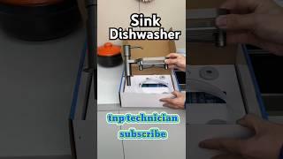 How to sink Dishwasher installed #SinkDishwasher #shortvideo #plumbertips #youtube