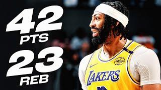 Anthony Davis' MONSTER 40-PT DOUBLE-DOUBLE! | January 27, 2025