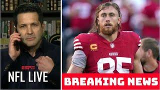 Brock Purdy & 49ers are DONE! - Adam Schefter BREAKING George Kittle will not play against the Rams