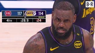 Lakers vs. Pistons Ending - Final 2:30 | December 23, 2024