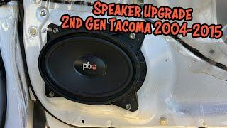 Tacoma Speaker Upgrade | PowerBass Speakers | 2nd Gen 2004-2015 | #TacomaMods