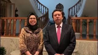 Embajador de Peru en Indonesia y Embajadora de Indonesia en Peru agradecen a CONACO.