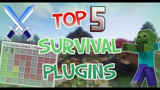 Top 5 SURVIVAL Minecraft Plugins