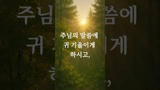[그날의 기도문] 1화 – 오늘도 주님의 뜻 안에서 걷게 하소서