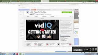 Расширение - vidIQ Vision for YouTube