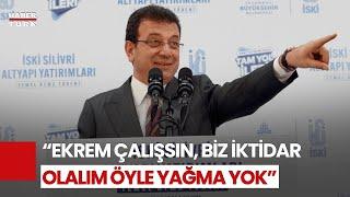 İBB Başkanı Ekrem İmamoğlu Rakiplerine "Pışık" Yaptı