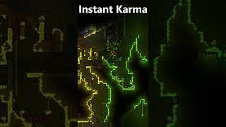 Terraria Legendary Mode Instant Karma! #shorts