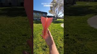 Awesome paper airplane that flies FAR