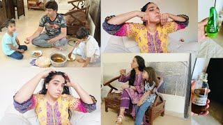 Sub Ke Sath Apni b Self-care / Morning to evening routine #vlog #yasmin#youtube