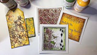 Fragments of Pattern by Sarah Anderson - A Lavinia Stamps Tutorial