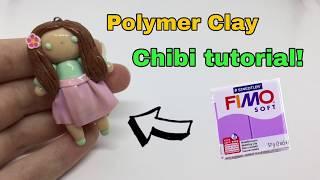 POLYMER CLAY CHIBI TUTORIAL (good for beginners) The Clay Dork