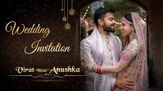 Royal Hindu Wedding Invitation Video || e-card || Whatsapp invite || WT-35 || Save the Date