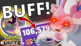 BUFFED SYLVEON IS AMAZING! (Mystical Fire) | POKEMON UNITE