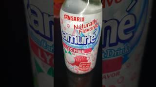 Artsy Sister drinks Ramune lychee flavor #drink #ramune #lychee