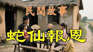 蛇仙報恩#民間故事#故事傳說#古代奇案#民间传说#民间怪谈#神话故事#民间奇闻轶事