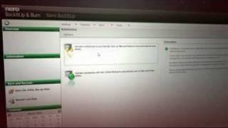 English: Nero BackItUp & Burn - Data Recovery and Backup Software