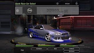 NFSU2 | Tuning Brian's Skyline (2F2F) | with engine sound