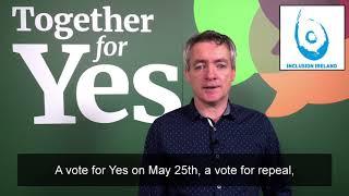 Inclusion Ireland joins ‘Together for Yes’ platform