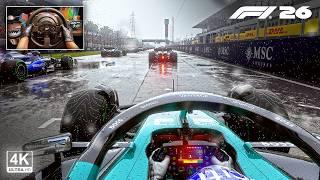 F1 26 MOD - Fernando Alonso's Honda powered Aston Martin AMR26 | Japanese GP Steering Wheel Gameplay