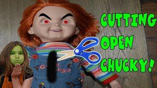 What's Inside Chucky? Cutting Open Chucky Good Guys Doll